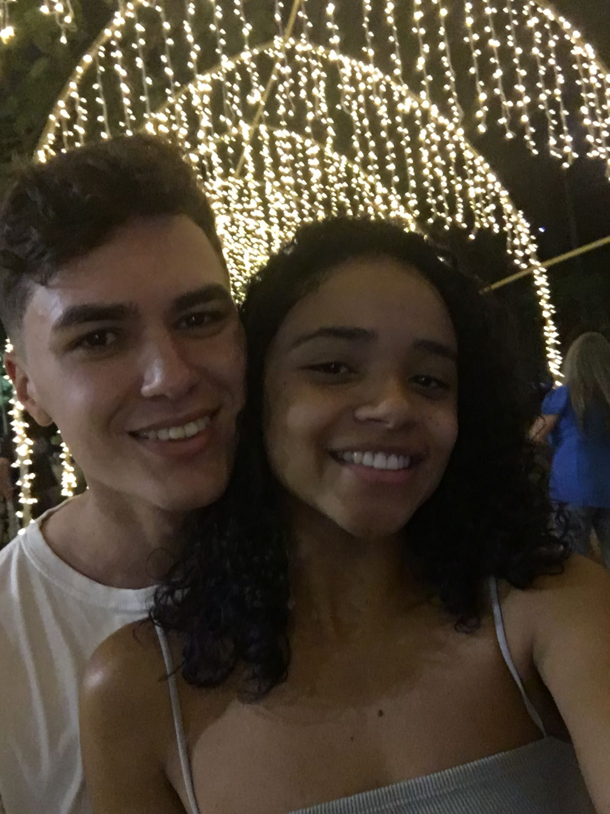 Momento especial do casal